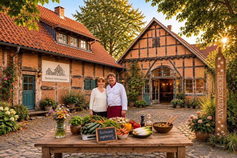 Kochevent im Bioland Hofrestaurant Gessel