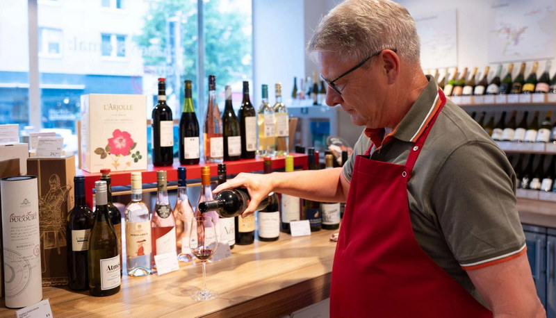 Weinverkostung bei Jacques' Wein-Depot