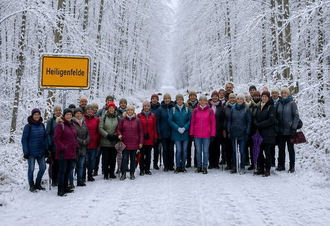 Winterwanderung in Heiligenfelde